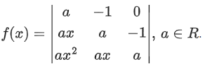 JEE Main Previous year questions (2021-23): Matrices and Determinants - 1