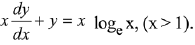 JEE Main Previous Year Questions (2016- 2025): Differential Equations