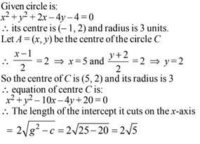 JEE Main Previous Year Questions (2016- 2025): Circle | Mathematics for Airmen Group X - Airforce X Y / Indian Navy SSR