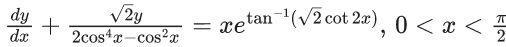 JEE Main Previous year questions (2021-23): Differential Equations