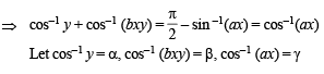 JEE Advanced (Matrix Match): Inverse Trigonometric Functions | Chapter-wise Tests for JEE Main & Advanced