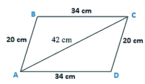 RD Sharma Solutions Ex-12.2, (Part -2), Heron`s Formula, Class 9, Maths | RD Sharma Solutions for Class 9 Mathematics