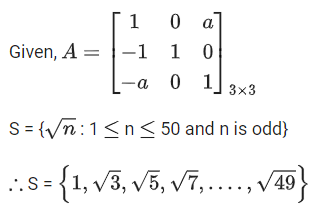 JEE Main Previous year questions (2021-23): Matrices and Determinants - 1
