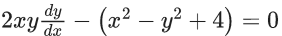 JEE Main Previous year questions (2021-23): Differential Equations