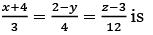 JEE Main Previous year questions (2021-23): Vector Algebra and Three Dimensional Geometry - 1