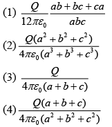 JEE Main Previous Year Questions (2016-2025): Electrostatics- 1