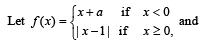 JEE Advanced (Subjective Type Questions): Limits, Continuity & Differentiability | Chapter-wise Tests for JEE Main & Advanced