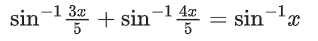 JEE Main Previous Year Questions (2021-23): Inverse Trigonometric Functions