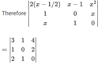 JEE Main Previous year questions (2021-23): Matrices and Determinants - 2