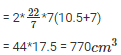 Ex-19.2, (Part -2), Surface Area And Volume Of Right Circular Cylinder, Class 9 RD Sharma Solutions | RD Sharma Solutions for Class 9 Mathematics