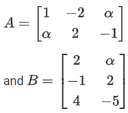 JEE Main Previous year questions (2021-23): Matrices and Determinants - 1