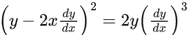 JEE Main Previous year questions (2021-23): Differential Equations