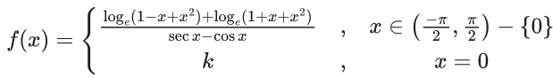 JEE Main Previous year questions (2021-23): Limits, Continuity and Differentiability