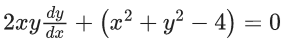 JEE Main Previous year questions (2021-23): Differential Equations