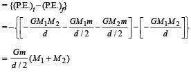 JEE Advanced (Fill in the Blanks & True/False): Gravitation | Chapter-wise Tests for JEE Main & Advanced