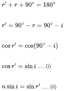 JEE Main Previous year questions (2022-23): Ray & Wave Optics - 2