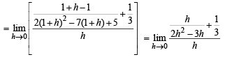 JEE Advanced (Subjective Type Questions): Differentiation | Chapter-wise Tests for JEE Main & Advanced
