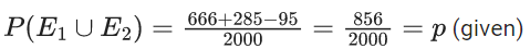 JEE Main Previous year questions (2021-23): Probability