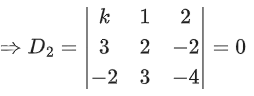 JEE Main Previous year questions (2021-23): Matrices and Determinants - 2