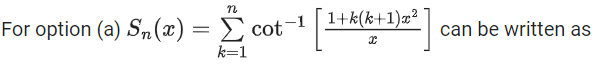 JEE Main Previous Year Questions (2021-23): Inverse Trigonometric Functions