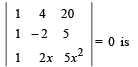 JEE Advanced (Fill in the Blanks): Matrices & Determinants | Chapter-wise Tests for JEE Main & Advanced