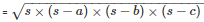 RD Sharma Solutions Ex-12.1, Heron`s Formula, Class 9, Maths | RD Sharma Solutions for Class 9 Mathematics