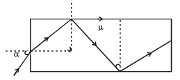 JEE Advanced (Subjective Type Questions): Ray & Wave Optics- 1 | Chapter-wise Tests for JEE Main & Advanced
