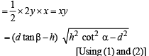 JEE Advanced (Subjective Type Questions): Properties of Triangle - 1 | Chapter-wise Tests for JEE Main & Advanced