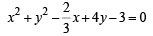 JEE Advanced (Fill in the Blanks): Circle | Chapter-wise Tests for JEE Main & Advanced