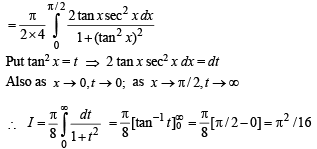 JEE Advanced (Subjective Type Questions): Definite Integrals & Applications of Integrals - 1 | Chapter-wise Tests for JEE Main & Advanced