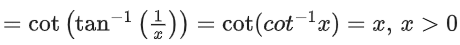 JEE Main Previous Year Questions (2021-23): Inverse Trigonometric Functions