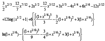 JEE Advanced (Fill in the Blanks): Indefinite Integrals | Chapter-wise Tests for JEE Main & Advanced