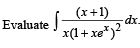 JEE Advanced (Fill in the Blanks): Indefinite Integrals | Chapter-wise Tests for JEE Main & Advanced