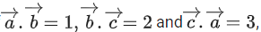 JEE Main Previous year questions (2021-23): Vector Algebra and Three Dimensional Geometry - 1