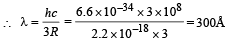 JEE Advanced (Subjective Type Questions): Modern Physics- 1 | Chapter-wise Tests for JEE Main & Advanced
