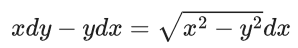 JEE Main Previous year questions (2021-23): Differential Equations