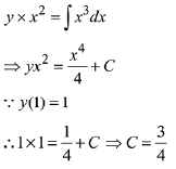 JEE Main Previous Year Questions (2016- 2025): Differential Equations