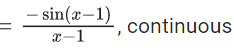 JEE Main Previous year questions (2021-23): Limits, Continuity and Differentiability