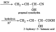 JEE Advanced (Subjective Type Questions): Aldehydes, Ketones & Carboxylic Acids- 1 | Chapter-wise Tests for JEE Main & Advanced