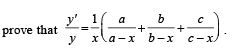 JEE Advanced (Subjective Type Questions): Differentiation | Chapter-wise Tests for JEE Main & Advanced