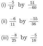 RD Sharma Solutions (Ex -1. 5, 1.6, 1.7 & 1.8): Rational Numbers | RD Sharma Solutions for Class 8 Mathematics