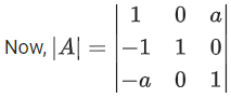 JEE Main Previous year questions (2021-23): Matrices and Determinants - 1