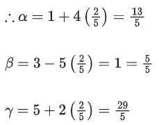 JEE Main Previous year questions (2021-23): Vector Algebra and Three Dimensional Geometry - 2