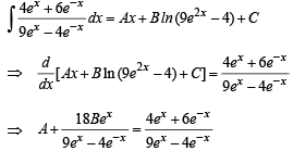 JEE Advanced (Fill in the Blanks): Indefinite Integrals | Chapter-wise Tests for JEE Main & Advanced