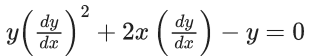JEE Main Previous year questions (2021-23): Differential Equations
