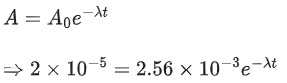 JEE Previous year questions (2021-22): Atom & Nuclei