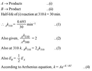 JEE Advanced (Subjective Type Questions): Chemical Kinetics & Nuclear Chemistry- 1 | Chapter-wise Tests for JEE Main & Advanced
