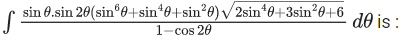 JEE Main Previous year questions (2021-2025): Indefinite Integrals | 35 Years Chapter wise Previous Year Solved Papers for JEE