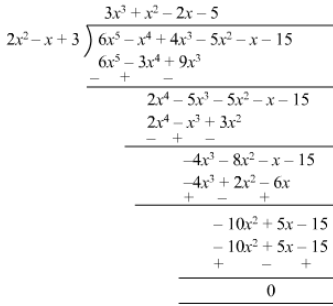RD Sharma Solutions for Class 8 Math Chapter 8 - Division of Algebraic Expressions (Part-2) | RD Sharma Solutions for Class 8 Mathematics