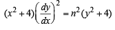JEE Advanced (Subjective Type Questions): Differentiation | Chapter-wise Tests for JEE Main & Advanced